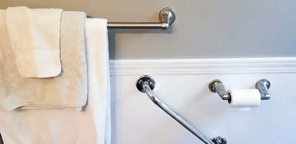 Bathroom grab bar installation for safety and accessibility in Bakersfield, CA