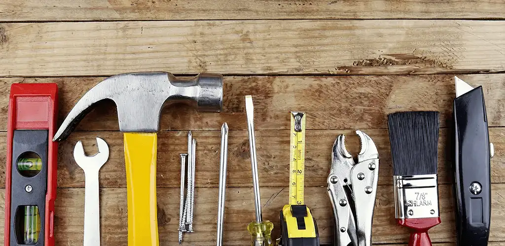 Handyman tools for home repairs and maintenance services in Bakersfield, CA